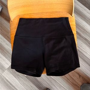 lululemon Align High-Rise Short 4" size 6 black